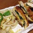 カレマヨ風味☆鶏胸肉の大葉サンド★
