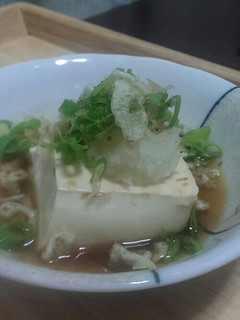 揚げ出し豆腐味の湯豆腐-レシピのメイン写真