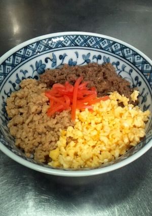 お弁当にもgood!簡単★三色丼★-レシピのメイン写真