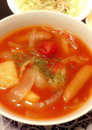 トマトスープ♡♡-レシピのメイン写真