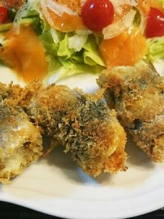 お弁当にもぴったり☆鰯の大葉チーズ巻き-レシピのメイン写真