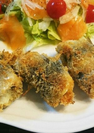 お弁当にもぴったり☆鰯の大葉チーズ巻き-レシピのメイン写真