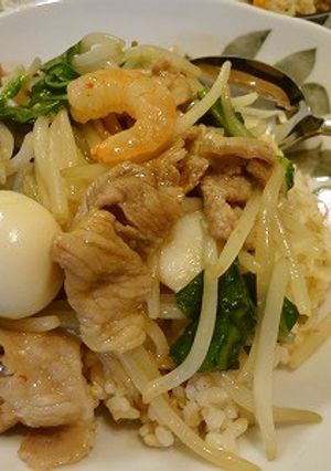 安上がり～シャキシャキもやしの中華丼♪-レシピのメイン写真