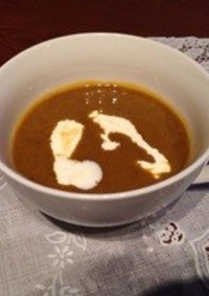 ☆残り物で超簡単！カボチャのポタージュ☆-レシピのメイン写真
