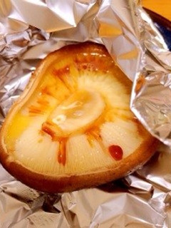 生しいたけのバターホイル焼き-レシピのメイン写真