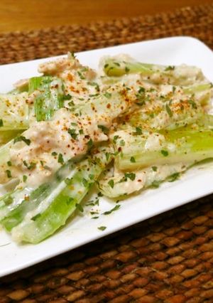 セロリの温サラダ-レシピのメイン写真