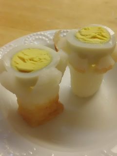 *うずらとちくわのお花*-レシピのメイン写真
