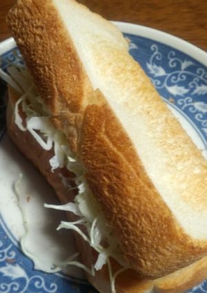 簡単サラダパン-レシピのメイン写真