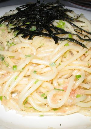 ☆主食☆簡単たらこ(明太子)スパゲッティ-レシピのメイン写真