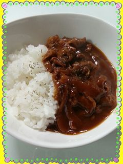 デミソースでハヤシライス☆-レシピのメイン写真