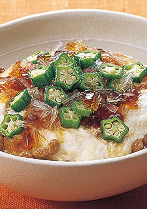だししょうゆ寒天のねばねば丼-レシピのメイン写真