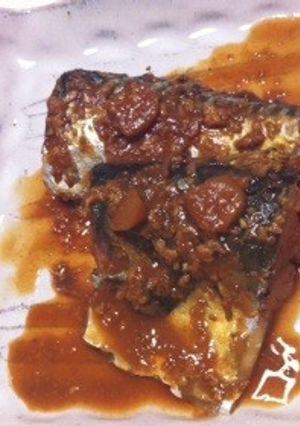 鯖の味噌煮-レシピのメイン写真