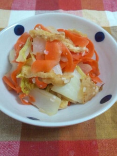 塩麹とみりんだけ!冬野菜の炒め煮-レシピのメイン写真