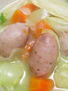 ウインナーポトフ 152kcal-レシピのメイン写真