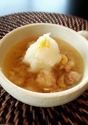 胃に優しい♡鶏大根みぞれ鍋-レシピのメイン写真
