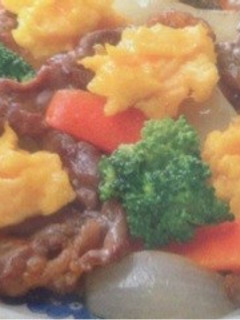牛肉とブロッコリーの卵炒め-レシピのメイン写真