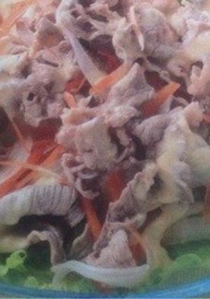 牛しゃぶサラダ-レシピのメイン写真