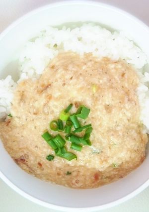 子どもが好きな我が家定番とろろかけご飯-レシピのメイン写真