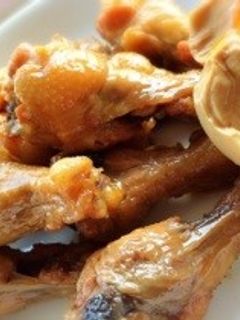 こっくりホロホロ〜♡鶏手羽の照り煮-レシピのメイン写真