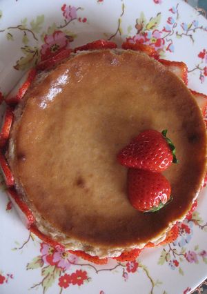 春色！苺のベイクドチーズケーキ-レシピのメイン写真