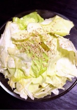パリッと美味〜♡やみつき旨塩キャベツ-レシピのメイン写真