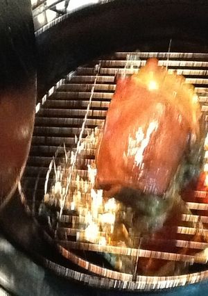 自宅でダッチオーブン スモークチキン-レシピのメイン写真
