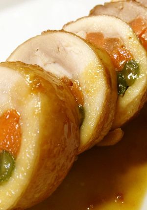 簡単！チキンロール （照り焼き）-レシピのメイン写真