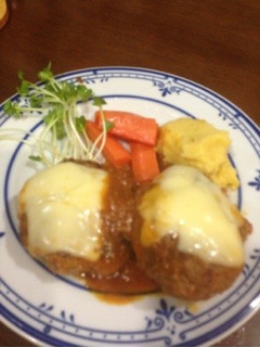 煮込みハンバーグ-レシピのメイン写真