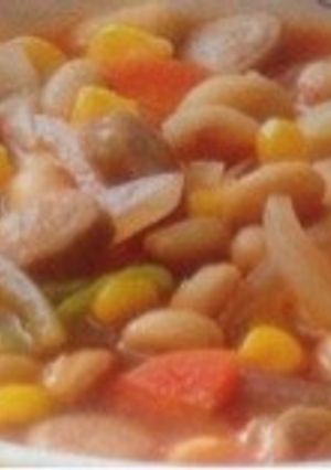 ウインナーと豆のケチャップ煮-レシピのメイン写真