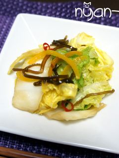 白菜の浅漬け-レシピのメイン写真