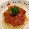 簡単に。カニ缶とトマト缶のパスタソース