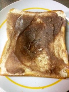う!うま!!クリームチーズあんこトースト-レシピのメイン写真