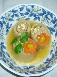 ☆大根の肉詰め煮☆-レシピのメイン写真
