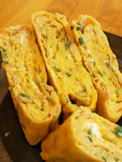 ふわウマ(^^)♪ツナとネギの卵焼き★-レシピのメイン写真