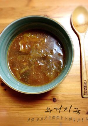 韓国のおいしいお味噌汁❇︎우거지국-レシピのメイン写真