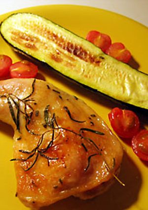 チキン＆野菜のぐうたらイタリアングリル-レシピのメイン写真