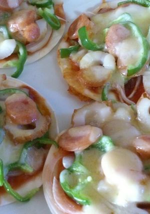 [カンタン]豆板醤ピザ-レシピのメイン写真