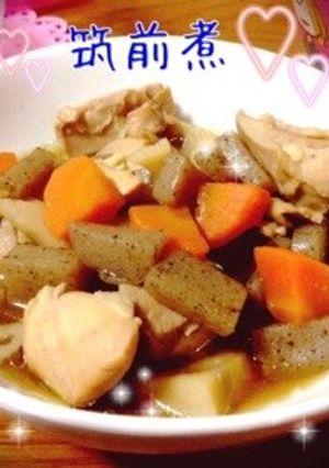 基本の煮物☆おせちに簡単筑前煮☆-レシピのメイン写真