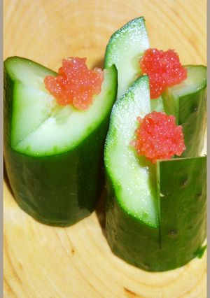 お正月のお節料理（おせち）に！胡瓜で門松-レシピのメイン写真
