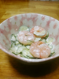 えびマヨきゅうり-レシピのメイン写真