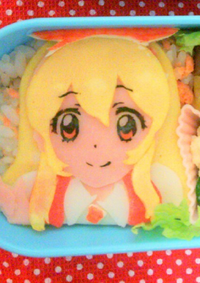 写真付き☆キャラ弁☆アイカツ♥星宮いちご-レシピのメイン写真