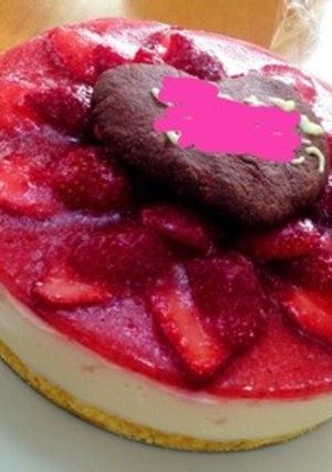 簡単・綺麗なレアチーズケーキ-レシピのメイン写真