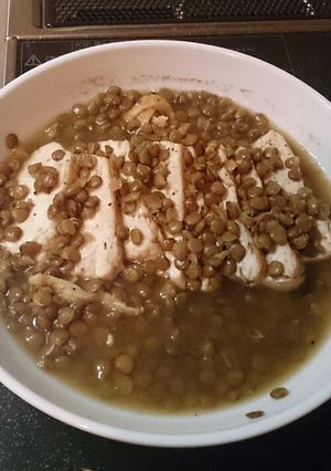 鶏胸とレンズ豆のうまいやつ-レシピのメイン写真