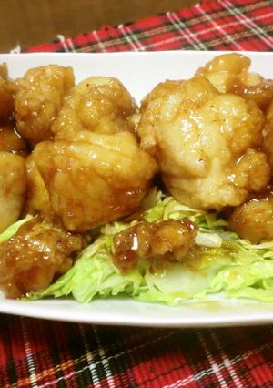 鱈の甘酢あん　息子のダイエット食-レシピのメイン写真