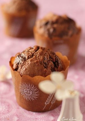 バレンタインに♪チョコリッチマフィン-レシピのメイン写真
