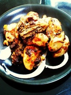 牡蠣のカレーソテー かつお風味-レシピのメイン写真