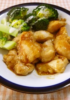 鶏むね肉ふるふるみりん醤油-レシピのメイン写真