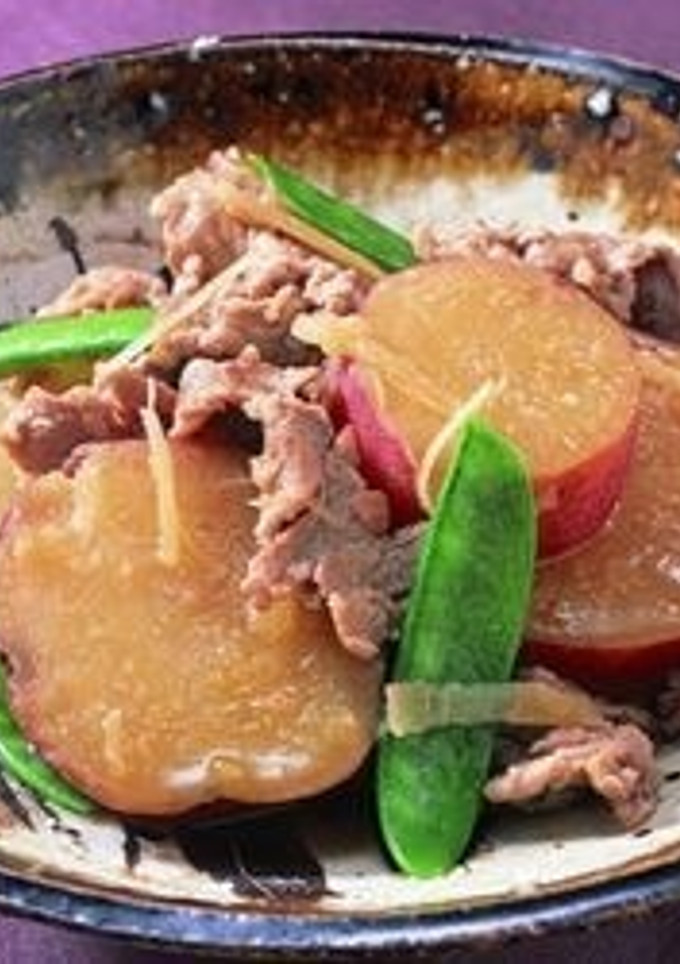 豚肉とさつまいもの煮物-レシピのメイン写真