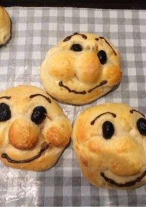HBと炊飯器deアンパンマンのりんごパン-レシピのメイン写真