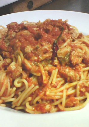 スパゲッティ娼婦風-レシピのメイン写真